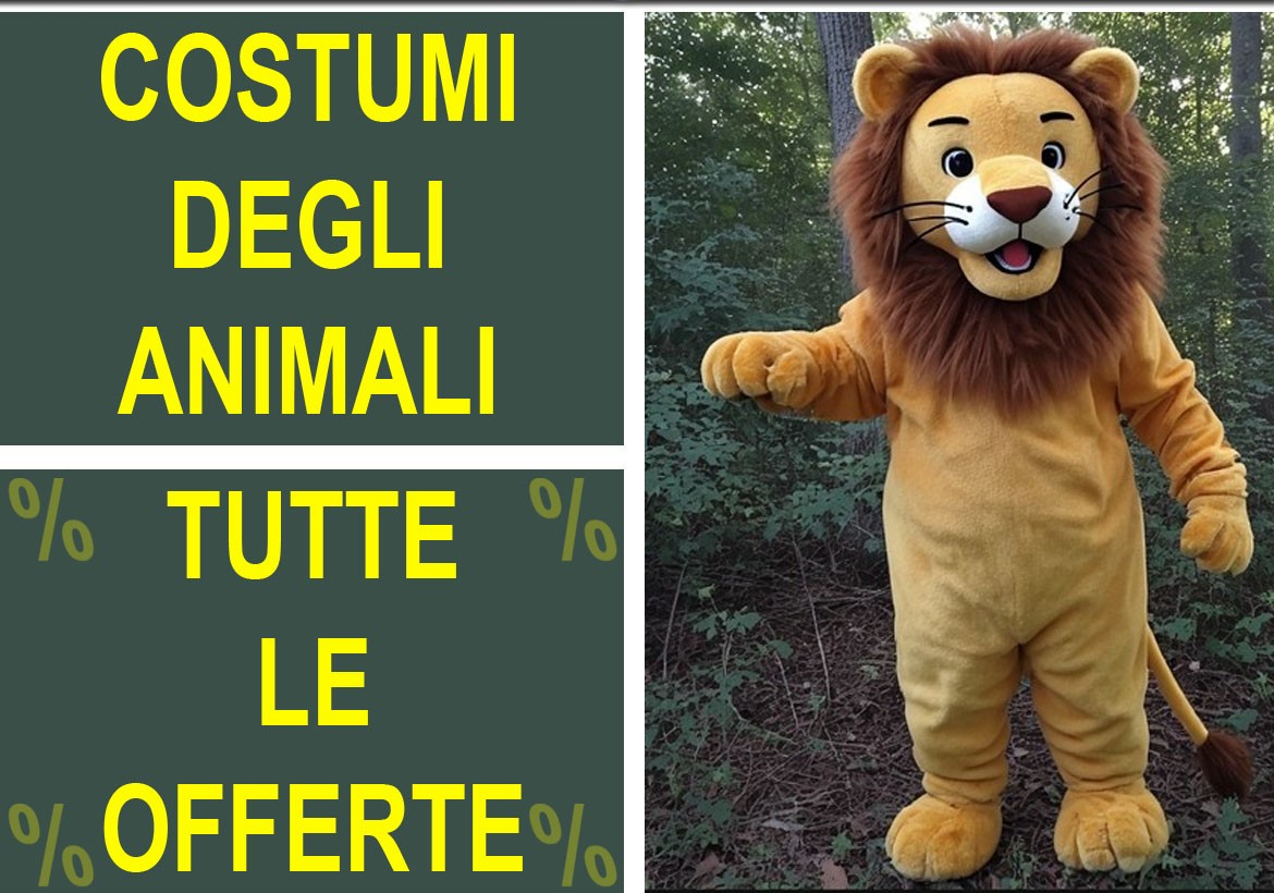 Costumi di carnevale animali